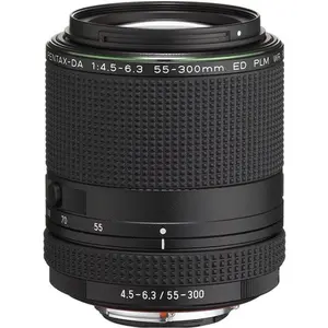 Pentax HD DA 55-300mm f/4.5.6.3 ED PLM WR R (Pentax K, APS-C / DX), Objektiv, Schwarz