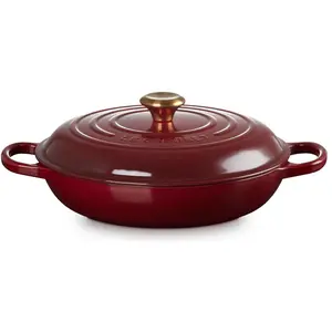 Le Creuset Gourmet-Profitopf, Pfanne + Kochtopf, Rot