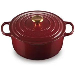 Le Creuset Signature Roaster, Pfanne + Kochtopf, Rot