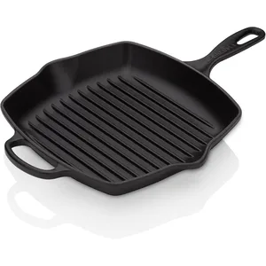 Le Creuset quadratische Grillpfanne 26cm, schwarz günstig