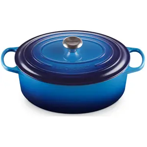 Le Creuset Azure, Pfanne + Kochtopf, Blau