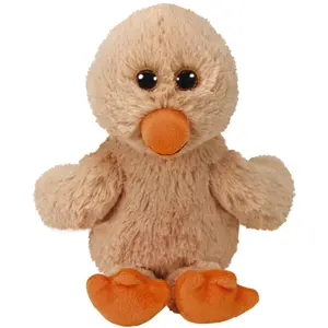 TY Debbie - Gold Duck Medium, Spielzeug-Ente, Junge/Mädchen