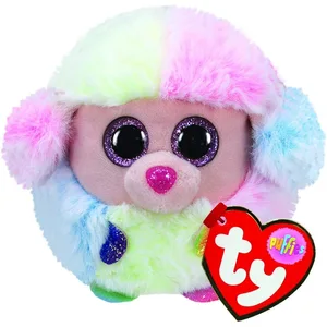Rainbow Pudel Beanie Balls, ca. 10 cm