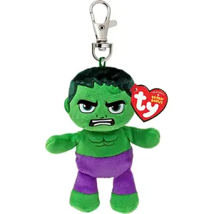 TY, Beanie Babies Original, Hulk, Clip, ca 10 cm