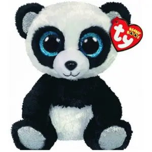 TY Beanie Boos Bamboo, Spielzeug-Panda, Schwarz, Weiß, Seide, China, 1...