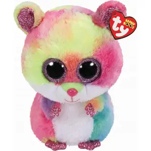 TY 7136416, Spieltiere, Mehrfarben, Stoff, Beanie Boo, Hamster, Rodney
