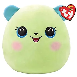 Ty Squish-a-Boo's, "Clover",grüner Bär, ca 35cm