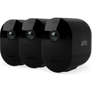 Arlo Pro 5 2K Spotlight Überwachungskamera außen, 3er Set schwarz, IP-...