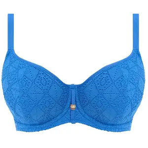 Bikinioberteil mit Herzausschnitt Damen Freya Nomad Nights Blau 85J günstig
