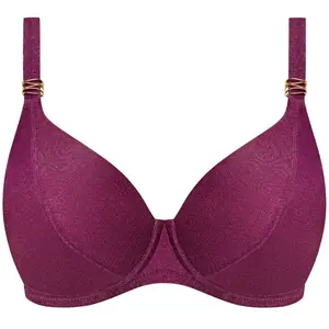 Bügel-Bikinioberteil Damen Fantasie Plunge Violet 90I günstig