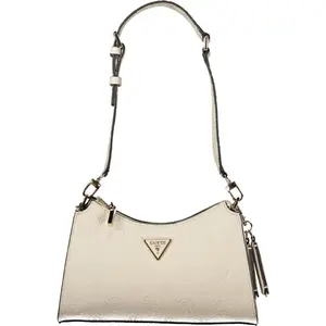 Guess Elegante Damenhandtasche Beige mit Schultergurt & Kartenfach günstig
