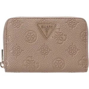 GUESS Damen Geldbörse Cresidia II SLG Dark Taupe Logo günstig