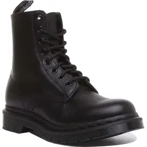 Dr Martens Pascal Virg ia Frauen 8 Öse Schnürung Leder Stiefelette Schwarz undefined / Schwarz günstig