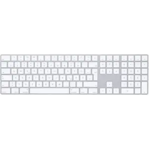 Apple Magic Keyboard mit Ziffernblock - Englisch (US) - Silber - Lightning Kabelgebunden | Zustand: Akzeptabel | mit Garantie