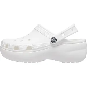 Crocs Classic Platform Clog Weiß für Damen - Bequem, stylisch und in der Farbe White für die Größen 36-37 günstig