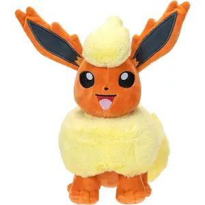 Jazwares Pokémon Flareon-plüschtier 20 Cm Gelb  Gelb One Size