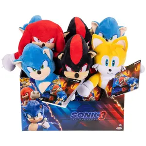 Sonic the Hedgehog 3 Sonic 9" Basic Plush, Cartoon-Figur, 3 Jahr(e)