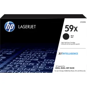 HP 59X Toner Schwarz (hohe Kapazität)