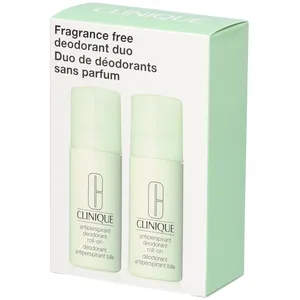 Clinique Fragrance Free Deodorant Duo 2 ct günstig