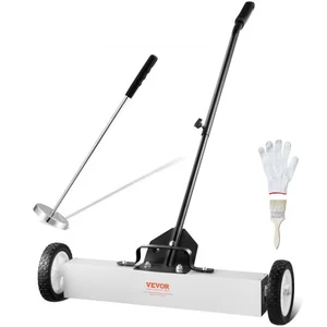 VEVOR 24-Zoll-Magnetkehrmaschine mit Rädern, 50 lbs Kapazität, mit aus... günstig