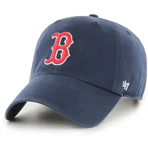 Boston Red Sox Baseballkappe 47Brand MLB Clean Up Blau TU günstig