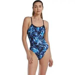 Badeanzug, Damen TYR Cctiebk Reflecta Bleu 26 günstig