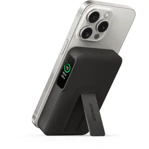Anker 633, 10000 mAh, Kabelloses Aufladen, 27 W, Schwarz