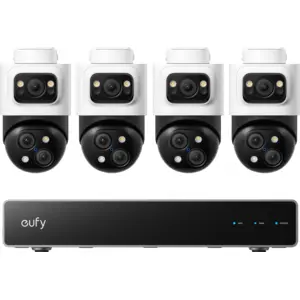 eufy PoE Sicherheitssystem + NVR + S4 4er-Pack günstig