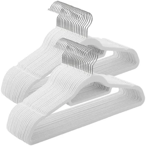 SONGMICS Kleiderbügel 20/50er Set rutschfest, (50-tlg), 0,6 cm dick, 3... günstig