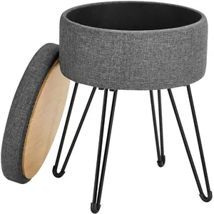 Songmics, Hocker + Pouf, Sitzhocker mit Stauraum günstig