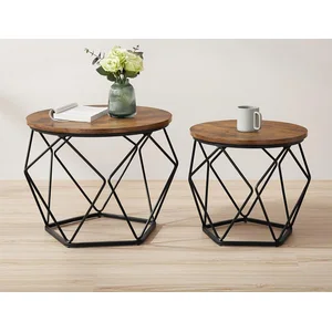 VASAGLE Couchtisch 2er Set Wohnzimmertisch abnehmbare Tischplatte (2er... günstig