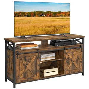 VASAGLE Lowboard TV-Schrank, Fernseher bis zu 65 Zoll, Landhausstil, 4... günstig