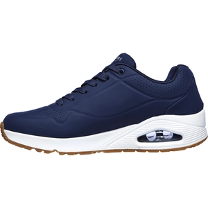 Skechers Uno - Stand On Air Sneaker, flache Sohle, blau, Größe 42 günstig
