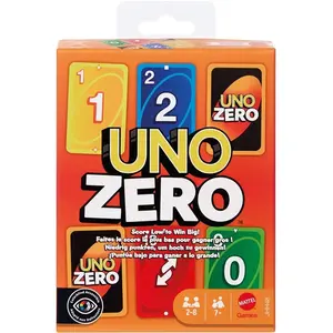 Kartenspiele Mattel Uno Zero 12,5x3x9,5 cm