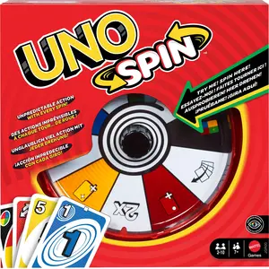 Mattel games Spiel UNO Spin, Gesellschaftsspiel