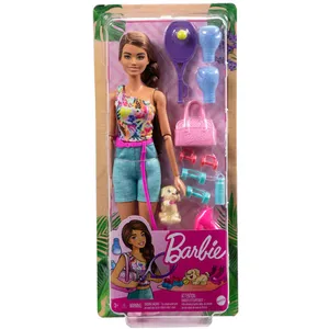 Barbie Outdoor Wellness Puppe Mattel 18x32,5x14,6 cm günstig