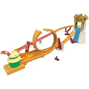 Mattel HMK49 - Hot Wheels - Super Mario Bros. Film - Dschungel-Königre...