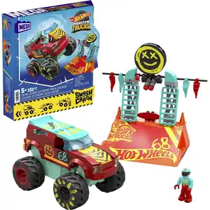 MEGA Hot Wheels Monster Trucks Demo Derby Extreme-Stunt Set