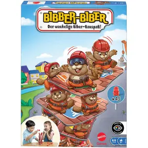 Gesellschaftsspiele Mattel Beaver Building Fun TU günstig