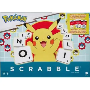 Mattel Games Scrabble Pokémon, Brettspiel, Wort, 8 Jahr(e), Familiensp...
