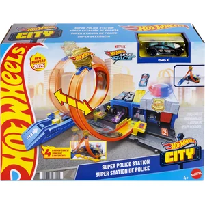 Hot Wheels Spiel-Polizeistation City Super Polizeistation