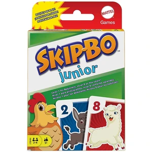 Mattel games Spiel Skip-Bo Junior, Kartenspiel