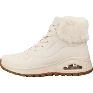 Skechers Uno Rugged - Fall Air Sneakers Hoog - Beige - Maat 36 günstig