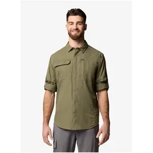 Columbia, Herren, Hemden, Skien Valley L/S Shirt, Grün, (L) günstig