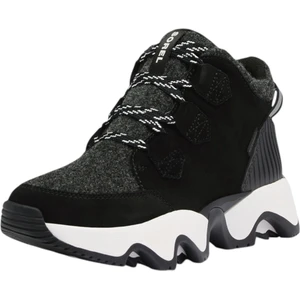 Sorel Damen Mid Sneaker Kinetic Impact Caribou Plus WP 2099121 Schwarz