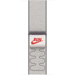 Apple Nike Sport Loop (42 mm, Nylon), Uhrenarmband, Grau