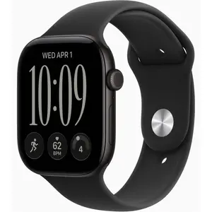 Apple Watch Series 12 46 mm Schwarz Sportarmband S/M