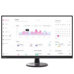 Lenovo Monitor D32-40, Schwarz, 31,5 Zoll, Full HD, VA, 60 Hz, 4 ms