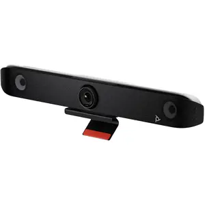 HP Poly Studio V52 USB Video Bar, Konferenzgerät, Grau, Weiss