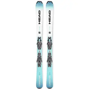 HEAD Kinderski Supershape Team Easy + JRS 4.5 GW weiss | 77